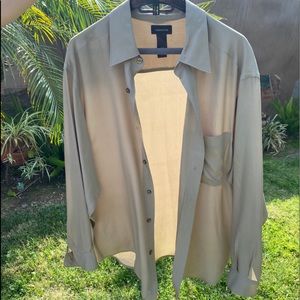 Silk Button Up
